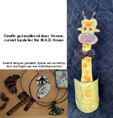 Workshop emailleren, een bijzondere ervaring!